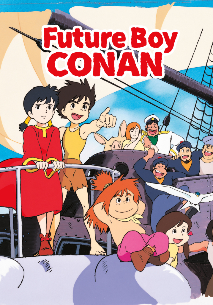 Future Boy Conan anime image from RetroCrush streaming anime platform.